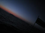 日の落ちたプーケットの海